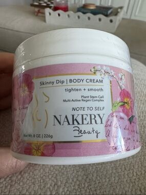 Nakery Beauty Skinny Dip Body Cream - NWT
